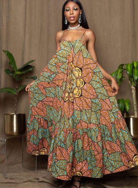 Summer African Dresses, African Dress Styles, Afro Fashion, African Inspired Clothing, African Print Dress Designs, African Fashion Traditional, July Birthday, African Traditional Dresses, African Inspired Fashion