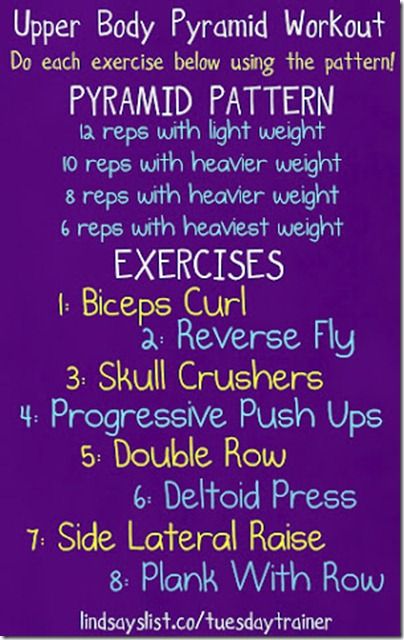 Pyramid Sets Pyramid Training, Ladder Workout, Pyramid Workout, Summer Bod, Body Fitness, Dumbbell Workout, Workout Guide, Upper Body Workout, I Work Out