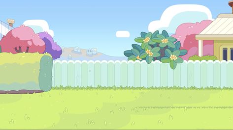 Cartoon Birthday Background, Bluey House Background, Bluey Cartoon Background Art, Blue House Cartoon, Bluey Backyard Background, Bluey Wallpaper Horizontal, Bluey Background Art, Bluey Scene, Bluey Cartoon Background