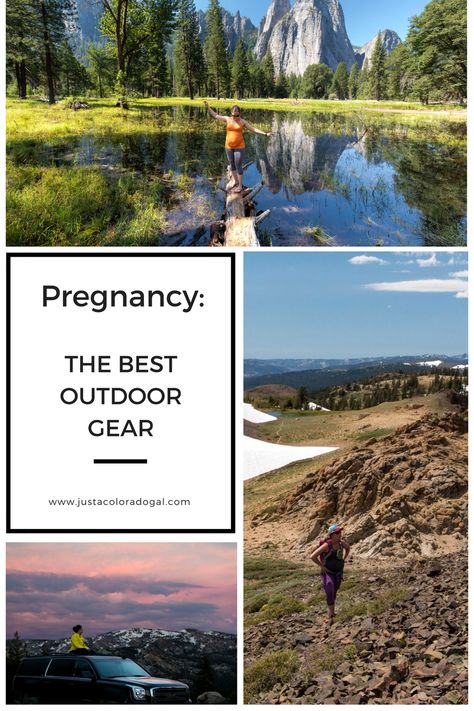 Pregnancy and the outdoors can be tough, especially if you are trying to find gear that still fits! I found a few workaround solutions to help any pregnant mama-to-be still get outdoors. Pregnant Exercise, Exercise While Pregnant, Prenatal Health, Pregnancy Fitness, Pregnancy Problems, Pregnancy Guide, Pregnancy Advice, Family Camping Trip, Hiking With Kids