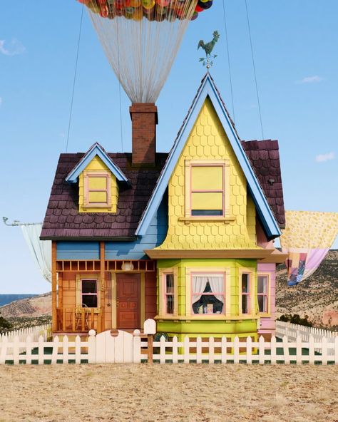 Pixar's UP house is now listed on Airbnb 💗 All you need to do is submit a request to stay via the Airbnb app. Per the Airbnb listing, "Requests to book close at 11:59 PM PT on May 13, 2024." Bio link for more details. Source: @Airbnb Themed Airbnb, Airbnb App, Up House, 11 59, Industrial Farmhouse, May 13, Pixar, Farmhouse, Disney