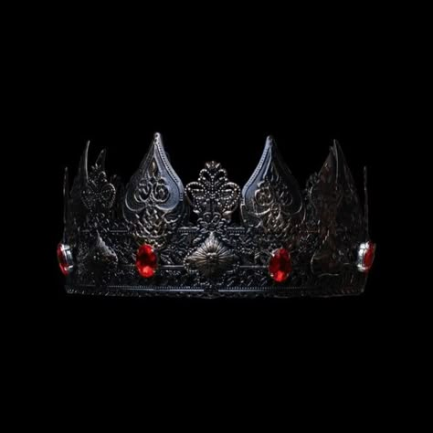 Crown, Red, Black