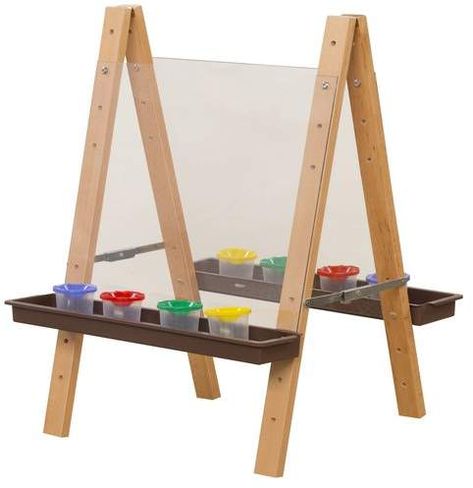 Paint Cups, Acrylic Easel, Folding Board, Woodworking Tools For Sale, Crayon Holder, Kids Outdoor Play, Wooden Easel, Art Easel, Wood Designs