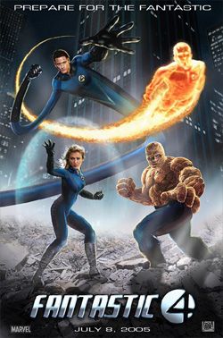 Fantastic Four 2005, Fantastic Four Movie, The Fantastic Four, Doug Jones, Marvel Movie Posters, Four Movie, Mister Fantastic, Fantastic 4, Invisible Woman