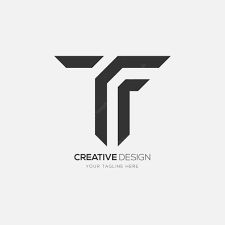 Tf Logo Design Letter, Letter T Logo Design Ideas, Tf Logo Design, T Logo Design Letter, T Letter Logo, T Logo Design, Ft Logo, Letter T Logo, Tt Logo