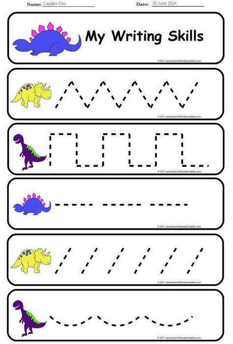 Printable Handwriting Worksheets For Pre K 1318705 1B1 Writing Skills Worksheets, Prewriting Worksheets, Writing Activities For Preschoolers, Kids Writing Activities, Pre Writing Practice, Prewriting Skills, Skills For Kids, Fun Worksheets For Kids, Writing Practice Worksheets