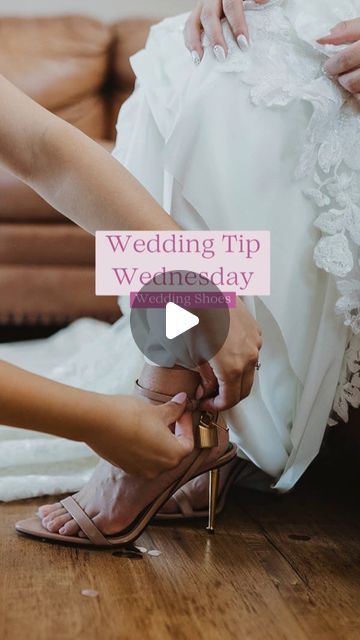 Breath of Fresh Air Events LLC on Instagram: "Welcome to Wedding tip Wednesday and today we are talking about bridal shoes.

Yep I recommend 3 pairs of shoes for wedding day, I even wear 3 pair at each of my events.

The first pair should be high heel fancy shoe that you’ve always wanted for your wedding. This pair should be worn down the aisle and to take pictures.

The second pair should be a pair of flats and worn to walk around to greet guest and to dance.

Finally the third pair should be a pair of flip-flops to end the night your feet will thank me later

Happy wedding planning.

Photographer: @megs_marvels
Photographer: @lisastonephoto
.
.
.
#weddingshoes #wedding #weddingday #weddingtips #weddingtipsandtricks #weddingtip #weddingtipwednesday #weddingadvice #weddingideas #weddingins Welcome To Wedding, Taylor Wedding, Shoes For Wedding, Thank Me Later, Fancy Shoes, Wedding Advice, Happy Wedding, Wedding Tips, Bridal Shoes