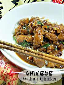 Olla-Podrida: Chinese Walnut Chicken Walnut Chicken Chinese, Walnut Recipes Dinner, Walnut Chicken Recipe, Chicken Chinese, Walnut Chicken, Chinese Chicken Recipes, Mapo Tofu, Walnut Recipes, Chinese Chicken