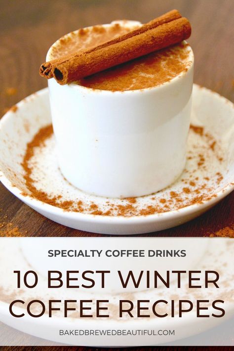 Enjoy the best winter coffees by making a selection from our list of the 10 best winter specialty coffee drinks. winter coffee | winter coffee aesthetic | winter coffee drinks | winter coffee photography | winter coffee recipes | winter coffee bar | winter coffee recipes | winter coffee recipes at home | winter coffee drinks recipes | coffee winter recipe | winter hot coffee recipes | winter iced coffee recipe | coffee ideas recipes winter | coffee drink recipes winter | specialty coffee | latte Winter Drinks Coffee, Winter Coffee Drinks, Winter Coffee Recipes, Seasonal Coffee Drinks, Speciality Coffee Recipes, Holiday Coffee Drinks, Flavored Coffee Recipes, Winter Drink Recipes, Coffee Recipes Hot