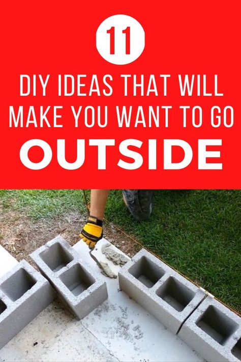 How To Build A Small Patio Diy Projects, Backyard Project Ideas, Diy Outdoor Patio Ideas Budget Backyard How To Build, Outdoor Table Lighting Ideas, Diy Backyard Camping Ideas, Cottage Outdoor Ideas, Backyard Patio Designs Budget Diy Projects, Diy Lawn Decor, Outdoor Patio Ideas On A Budget