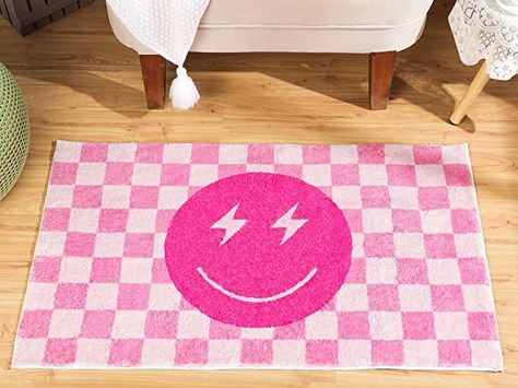 Preppy Room Decor Items, Preppy Pink Room Decor, Preppy Rugs For Bedroom, Preppy Carpet, Preppy Girls Room, Preppy Rug, Preppy Rugs, Preppy Pink Bedroom, Pink Preppy Room