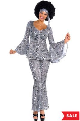 70s Attire - Disco Costumes, Outfits & Clothes | Party City Dancing Queen Costume, Disco Outfit 70s, 1970s Fancy Dress, 70s Disco Costume, 70s Fancy Dress, 70s Mode, Party City Costumes, 70s Costume, Disco Costume