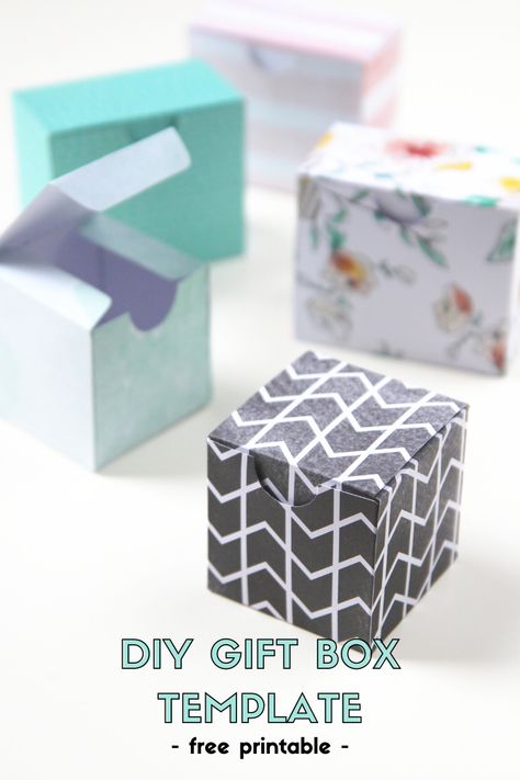 EASY DIY GIFT BOXES — Gathering Beauty Gift Box Template Printable, Gift Box Template Free, Box Templates Printable Free, Origami Kutu, Diy Gift Boxes, Diy Gift Box Template, Box Template Printable, Origami Gift Box, Paper Box Diy