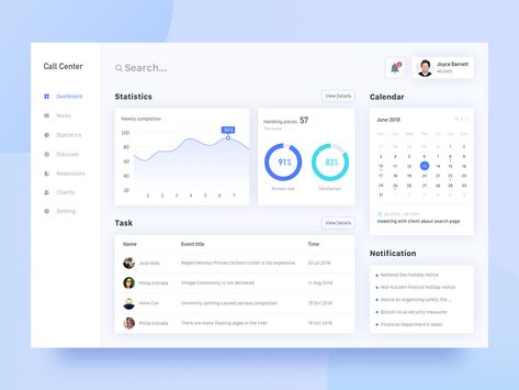 Dashboard for Call Center by ylinlin Analytics Ui, Call Center Design, App Dashboard, Moon Board, Analytics Dashboard, Data Visualization Design, Data Design, Dashboard Ui, Dashboard Template