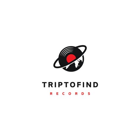 Independent Record Label - Triptofind Records by sandycreative Record Label Logo Design, Label Logo Design, Record Label Logo, Production Music, Music Licensing, Music Production, Entertainment Music, Personal Logo, Logo Fonts