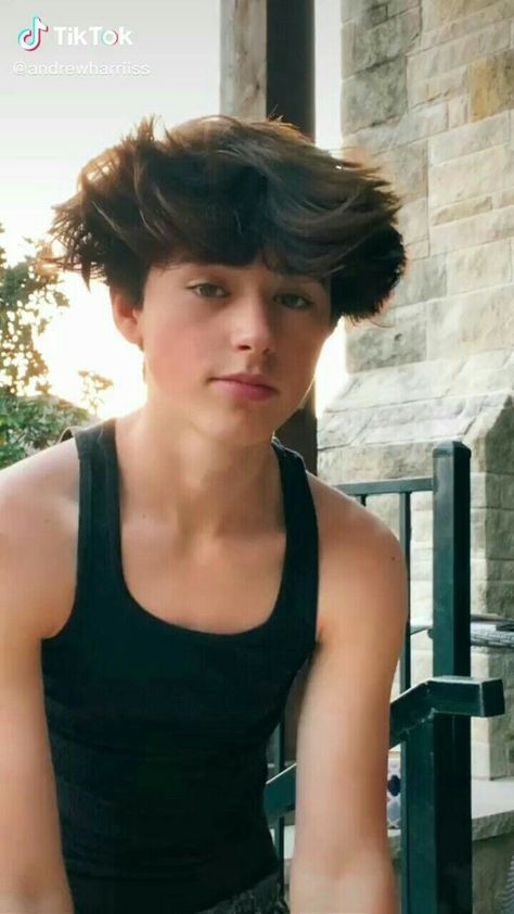 Andrew Harris tiktok Bryce Mckenzie, Andrew Harris, Fictional Boyfriend, Black Hair Boy, Future Dreams, Tiktok Star, Cute Hairstyle, Celebrity Guys