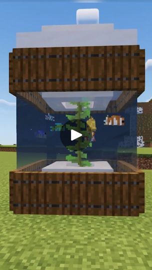 375K views · 17K reactions | Minecraft PERFECT Fish Tank 🐬⚒️   #minecraft #minecraftbuilds #minecraftbuilding #minecrafttutorial | Ashwaa Fish Tank Minecraft, Minecraft Fish Tank, Minecraft House Plans, Minecraft House, Minecraft Tutorial, Minecraft Building, Minecraft Ideas, Minecraft Houses, Fish Tank