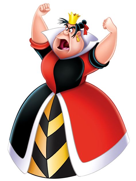 The Queen of Hearts is the main antagonist of Disney's 1951 animated feature film, Alice in Wonderland. She is the tyrannical and deranged ruler of Wonderland, and serves as one of the primary members of the Disney Villains franchise. The Queen of Hearts has a very psychotic personality. All the residents of Wonderland are mad (insane) in some way, but the Queen of Hearts is the most dangerous of them all, by being the ruler of the land. She completely dominates her weak husband, the Kin... Film Alice In Wonderland, Queen Of Hearts Alice, Queen Alice, Run Disney Costumes, Disney Queens, The Queen Of Hearts, Disney Wiki, Alice In Wonderland Tea Party, Alice In Wonderland Party