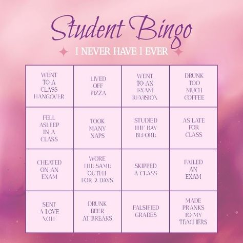 Aesthetic Student Bingo Instagram Post Bingo Template Aesthetic, Bingo Aesthetic, Affair Quotes, Aesthetic Student, Teaser Campaign, Bingo Template, Editing Tool, Brand Kit, Editing Tools