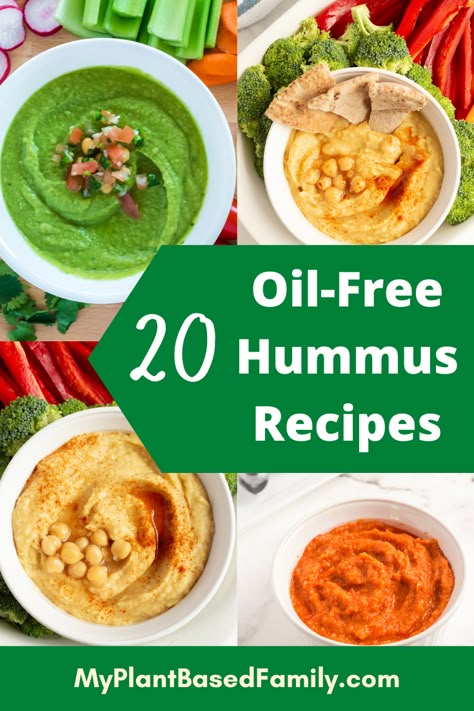 Wfpb Hummus Recipe, Oil Free Hummus Vegan, No Oil Hummus, No Oil Hummus Recipe, Hummus No Oil, Vegan Macros, Oil Free Hummus, Oil Free Hummus Recipe, Wfpb Sauces