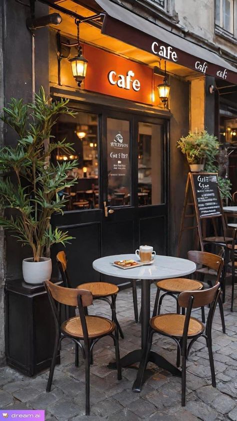 Al Fresco Cafe Design, Vintage Bakery Interior, Vintage Cafe Interior Design, Coffeeshop Ideas, Cafeteria Vintage, Paris Coffee Shop, French Coffee Shop, Cafe Plan, Coffee Shop Concept