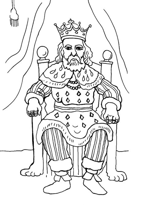 How To Draw King Coloring Pages : Kids Play Color King Coloring Page, Buzz Astral, Kwanzaa Colors, King Gif, Art Bulletin Boards, King Drawing, King Picture, King Midas, Roi Arthur