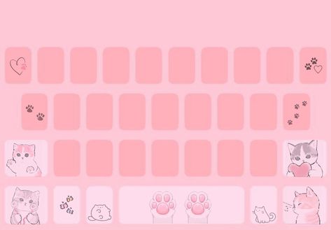 Pastel Pink Keyboard Wallpaper, Cute Cat Keyboard Wallpaper, Android Keyboard Wallpaper Aesthetic, Keyboard Design Wallpaper, Gboard Keyboard Backgrounds, Pink Keyboard Background, Keyboard Wallpaper Backgrounds Aesthetic Pink, Cat Keyboard Wallpaper, Pink Aesthetic Keyboard