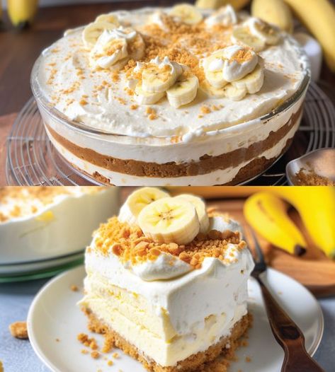 Keto Diet and Recipes | Keto Banana Pudding Cheesecake Fluff🤤😋 Keto Banana Pudding Cheesecake Fluff, Keto Banana Pudding, Cheesecake Fluff, Banana Desserts, Keto Banana, Pudding Cheesecake, Banana Pudding Cheesecake, Ketogenic Desserts, Free Keto Meal Plan