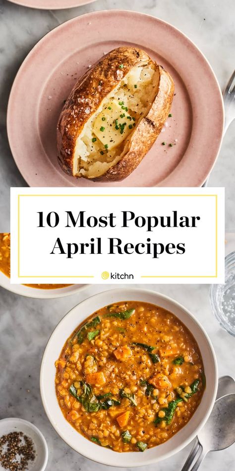 Kitchn's 10 Most Popular New Recipes in April 2020 | Kitchn April Recipes, Western Recipes, Group Recipes, Gardening Journal, Coloring Crafts, Month April, April Art, Cheap Meal Ideas, Simple Family Meals