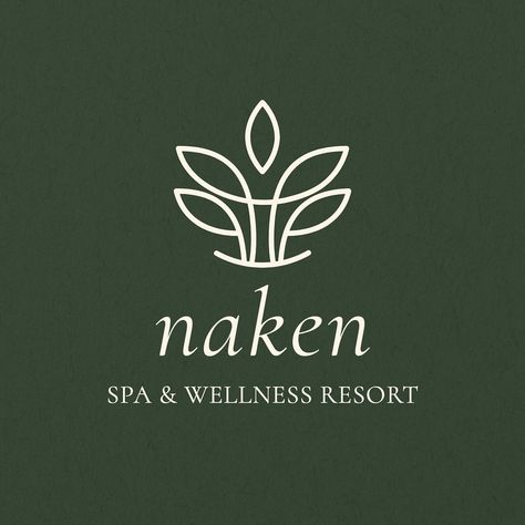 Resort Logo Design Luxury, Resort Logo Design, Logo Skincare, Badges Ideas, Aesthetic Business, Resort Logo, Edit Logo, Wellness Resort, Luxury Logo Design