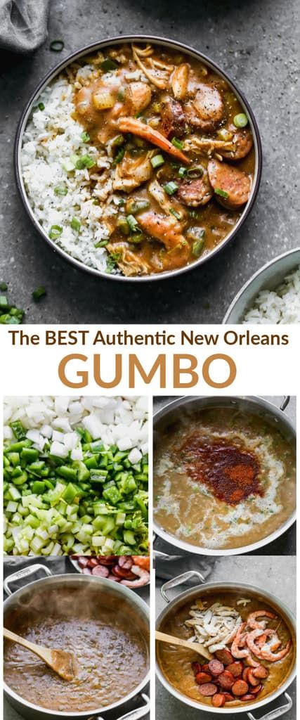 Favorite Gumbo Recipe, Southern Chicken And Sausage Gumbo, Chicken And Sausage Gumbo Easy, Cajun Recipes Louisiana Authentic Gumbo, Chicken And Shrimp Gumbo Recipe Easy, Chicken Sausage Shrimp Okra Gumbo, Crab Gumbo Recipe Easy, Homemade Gumbo Recipe New Orleans, Gumbo And Rice