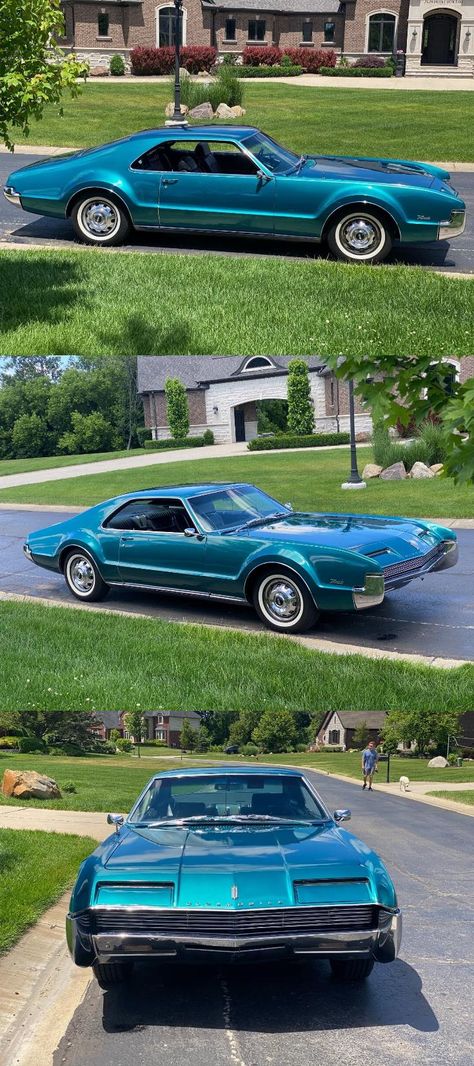 1966 Oldsmobile Toronado, Oldsmobile Toronado 1966, Toronado Oldsmobile, Big Cars, Blue Cars, Oldsmobile Toronado, Vintage Muscle Cars, Oldsmobile Cutlass, Big Car