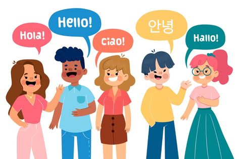 Dialogue Bubble, Communication Illustration, Book Cover Artwork, Translation Services, Free Vector Illustration, School Information, Lifestyle Illustration, Japan Culture, Useful Information