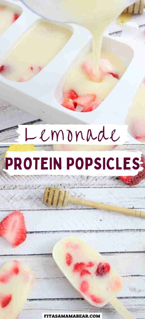 Protein Popsicles Recipes, Dairy Free Popsicles, Popcicles Recipes, Gluten Free Protein Powder, Protein Popsicles, Creamy Popsicles, Summer Popsicles, Gluten Free Protein, No Dairy