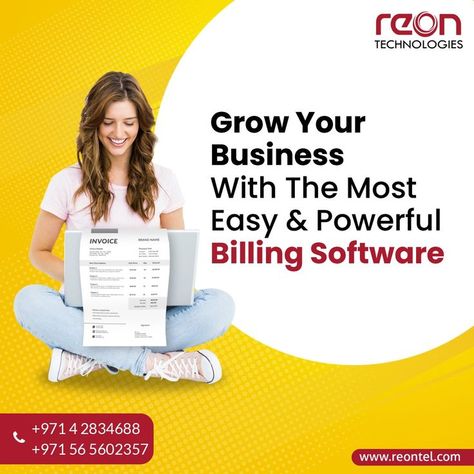 Searching for the best billing and invoicing software for your business? Save yourself time and stress. We’re here to help you find the right billing and invoicing software solution for your work. To know more, kindly reach us @ 📩: sales@reontel.com 🌍: www.reontel.com 📞: +971 565602357 +971 4 2834688 Marketing Ads, Invoicing Software, Invoice Design, Billing Software, Business Models, Restaurant Management, Business Software, Accounting Software, Mobile App Development Companies