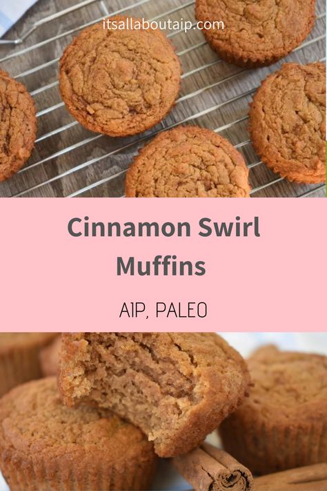 Paleo Cinnamon Muffins, Quick And Easy Aip Recipes, Aip Compliant Recipes, Easy Aip Meal Plan, Aip Treats Easy, Aip Breakfast Muffins, Aip Recipes With Dates, Aip Baking Recipes, Aip Muffin Recipes