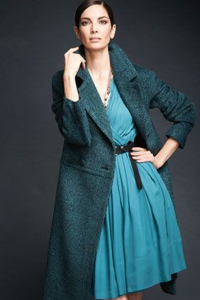 blue-greens | Talbots Teal Monochromatic Outfit, Cute Fall Winter Outfits, Talbots Outfits, Turquoise Clothes, High Fashion Dresses, Turquoise Dress, Haute Hippie, Teal Turquoise, Looks Chic