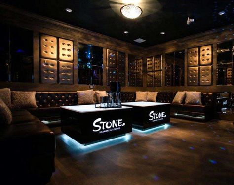 Nightclub Tables, Stone Lounge, Another Aesthetic, Bar Lounge Design, Bar Counter Design, Karaoke Room, Lounge Interiors, Lounge Club, Nightclub Design