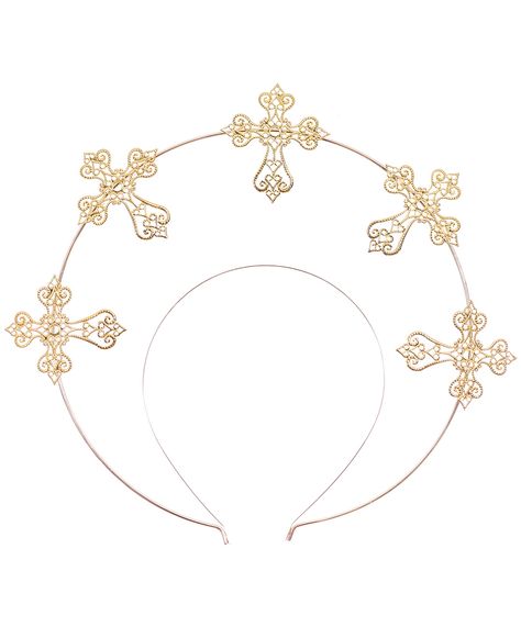 Nouveau produit : Angelic golden headband headdress with cross angel cosplay costume Il vous le faut ? / New product do you need it? Prix: 16.50 #new #nouveau #japanattitude #serretête #cosplay #headband #headdress #golden #cross #angel #angelic #halo #filigree #metal #gold #saint #costume Cosplay Headband, Golden Headband, Saint Costume, Angel Cosplay, Cross Headband, Angel Accessories, Golden Cross, Gold Headpiece, Angel Costume