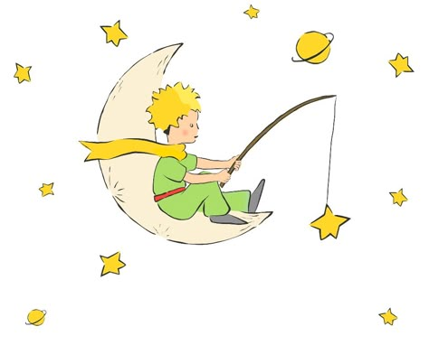 Le Petit Prince Illustration, Little Prince Illustration, The Little Prince Illustration, Prince Drawing, Little Prince Quotes, Notebook Layout, Little Prince Party, Prince Images, Prince Party