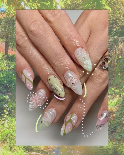 Which nails should our editor in chief get done next? Pics via @pinterest 📌 Fairy Core Nails, Mountains Images, Which Nails, Cottagecore Nails, Mountains Beautiful, Editor In Chief, Vintage Nails, Glamour Nails, Really Cute Nails