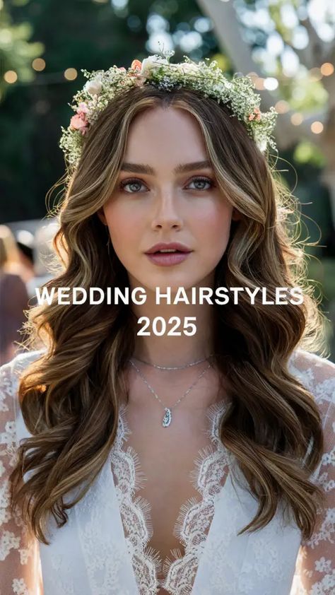 38 Stunning Wedding Hairstyles for 2025: Elegant Updos, Glam Waves, and Boho Braids for Every Bride Boho Updo Hairstyles, Bride Hair Down, Hairstyles 2025, Bride Hairstyles For Long Hair, Boho Updo, Chic Ponytail, Glam Waves, Romantic Updo, Boho Wedding Hair