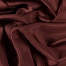 Mahogany China Silk/Habotai Dark Mahogany, Mahogany Brown, Mahogany Color, Silk Fabrics, Mood Fabrics, Color Analysis, Brown Aesthetic, Silk Crepe, Fabric Online