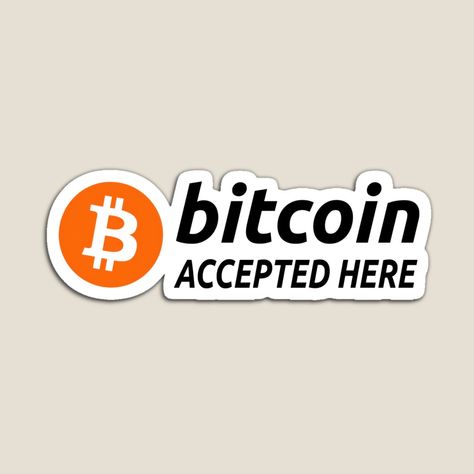 Get my art printed on awesome products. Support me at Redbubble #RBandME: https://www.redbubble.com/i/magnet/Bitcoin-bitcoin-accepted-here-by-AImazeD/161693857.TBCTK?asc=u Buy Bitcoin, Journal Gift, Anime Music, Mask For Kids, Baby Tshirts, Hardcover Journals, Tops For Leggings, Gifts For Teens, Iphone Phone Cases