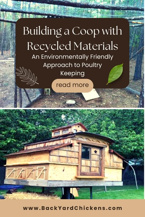 Building a chicken coop is an essential part of keeping poultry on a small scale. However, the process can be quite expensive, especially when using new materials. Fortunately, there are ways to build a coop without breaking the bank or harming the environment. One of the ways to achieve this is by using recycled materials.

In this article, we will explore the benefits of using recycled materials in coop building and offer some practical tips on how to go about it. Homestead Animals, Building A Chicken Coop, Diy Cleaning Hacks, Chicken Coops, How To Go, A Chicken, Chickens Backyard, Diy Cleaning Products, Chicken Coop