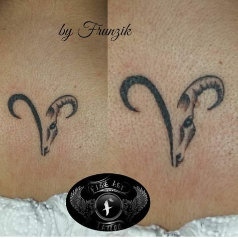 Aries Tattoo Behind Ear, Arrow Tattoos For Women, Aries Symbol, Tattoo Behind Ear, Ear Tattoo Ideas, Ear Tattoos, Aries Tattoo, Arrow Tattoos, Ear Tattoo