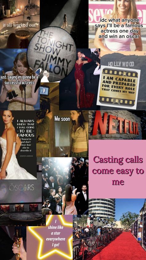 Yessir Actress Career, Career Affirmations, Dream Life Goals, Filmmaking Inspiration, Manifesting Vision Board, My Future Job, Film Life, Dream Motivation, Career Vision Board