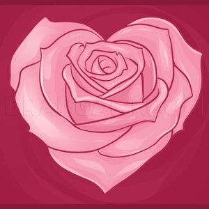 How To Draw Violets by Dawn | dragoart.com Heart Rose Drawing, Heart Step By Step, Daisy Drawing, Drawing Heart, Chicano Drawings, Pretty Heart, Drawing Guide, Rose Drawing, Heart Drawing