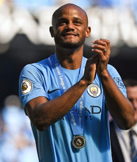 Vincent Kompany. Farewell Manchester City Wallpaper, Vincent Kompany, Pep Guardiola, City Wallpaper, Sports Stars, Manchester City, Manchester, Prince, Football