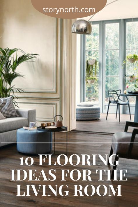 Check out 10 awesome flooring ideas for your living area as evaluated according to style, durability, and maintenance. #flooring #ideas #livingroom #livingspace Area Rugs For Tile Floors, Family Room Tile Floor Ideas, Mixed Flooring Ideas, Marble Flooring Design Living Room, Tile Living Room Floor, Marble Floor Living Room, Living Room Flooring Ideas, Tiles For Living Room Floor, Wooden Floors Living Room